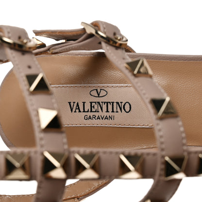 Valentino Garavani Patent Rockstud Ankle Strap 65mm Pumps 36 Water Rose Poudre 7 of 9
