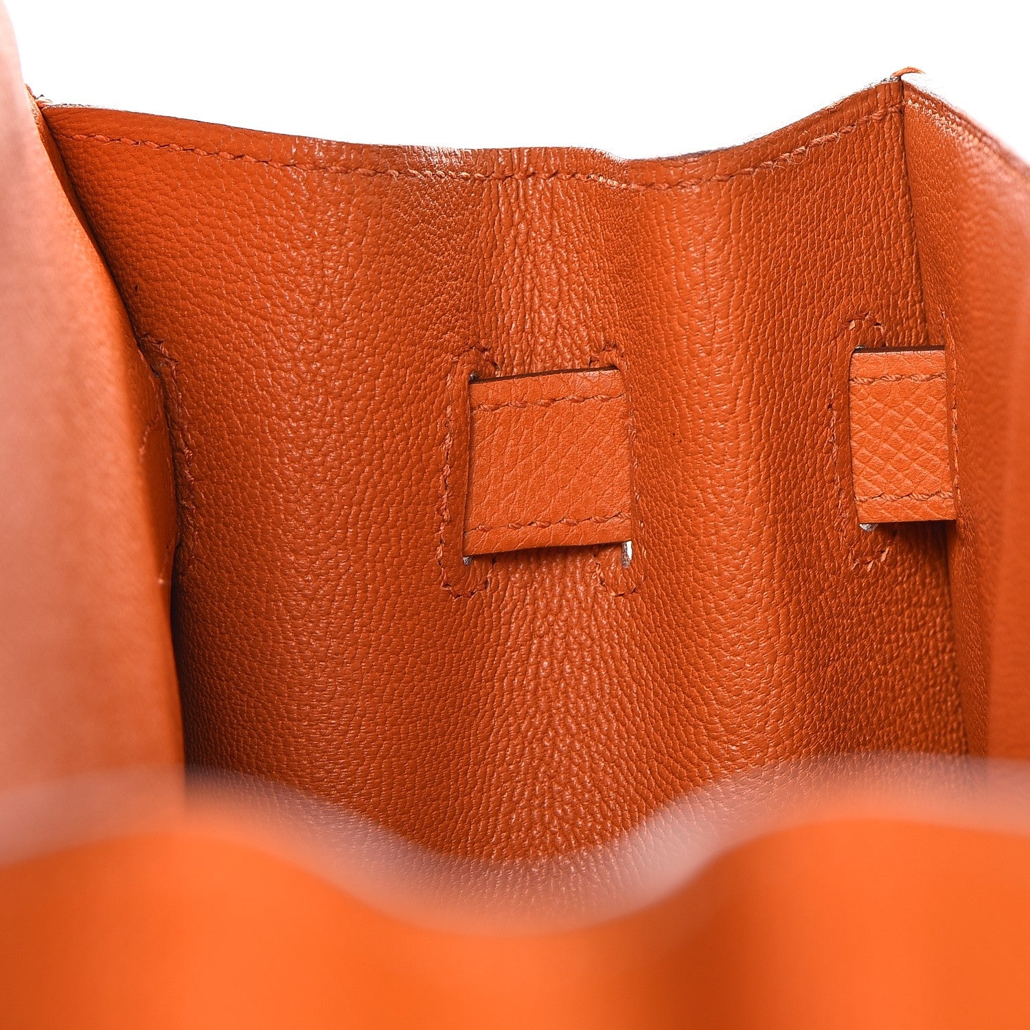 Hermes Epsom Kelly Sellier 35 Orange 11 of 34