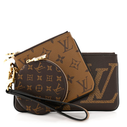 Louis Vuitton Reverse Monogram Giant Trio Pouch 1 of 9
