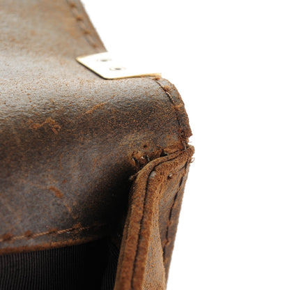 Chanel Nubuck Quilted Large Boy Flap Brown 10 of 11