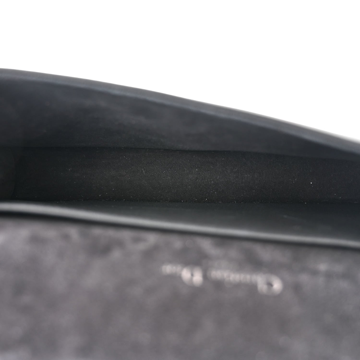Christian Dior Ultra Matte Calfskin Cannage Lady Dior Clutch Black 6 of 13