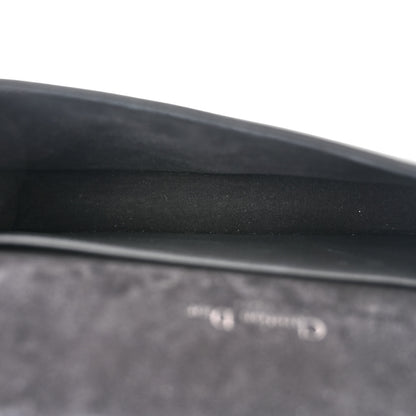 Christian Dior Ultra Matte Calfskin Cannage Lady Dior Clutch Black 6 of 13