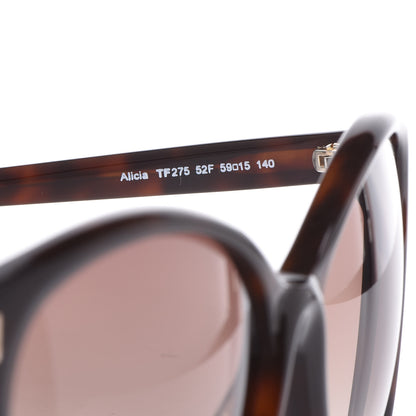 Tom Ford Alicia TF275 Sunglasses Havana Brown 5 of 6