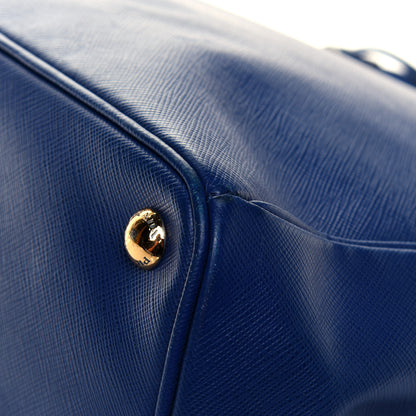 Prada Saffiano Large Galleria Double Zip Tote Bluette 18 of 32