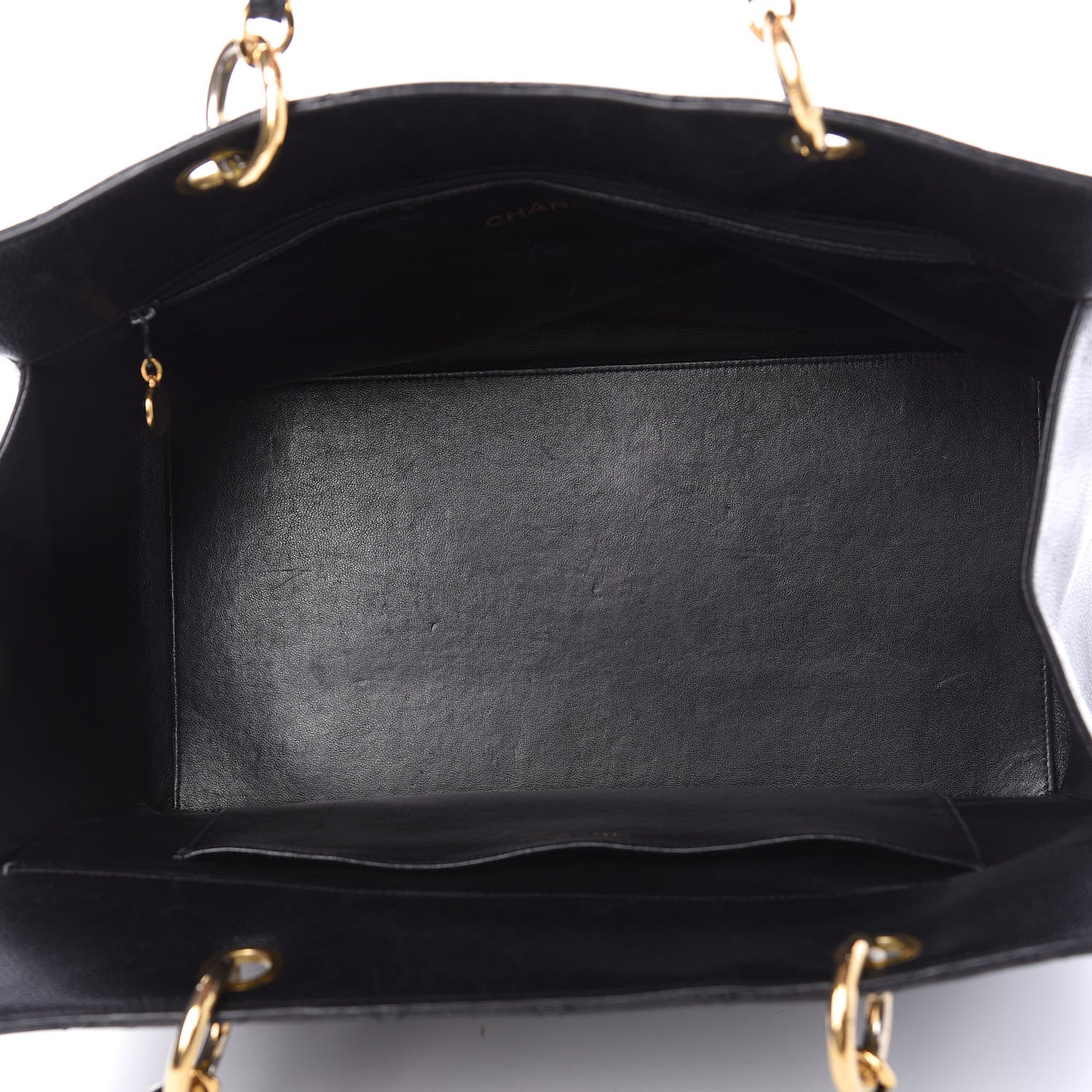 Chanel Caviar Quilted Timeless CC Tote Black 5 of 10