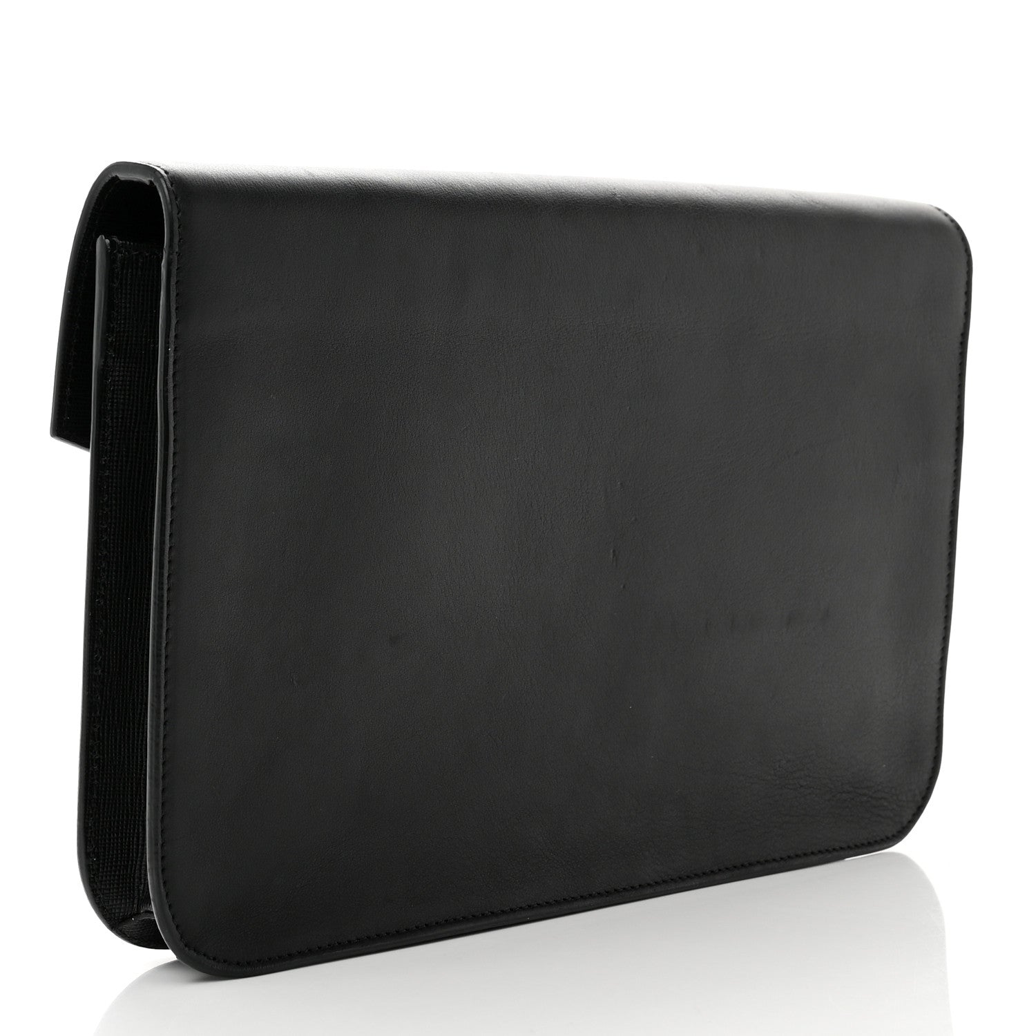 Fendi Vitello Elite 2Jours Clutch Black 3 of 9