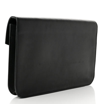 Fendi Vitello Elite 2Jours Clutch Black 3 of 9