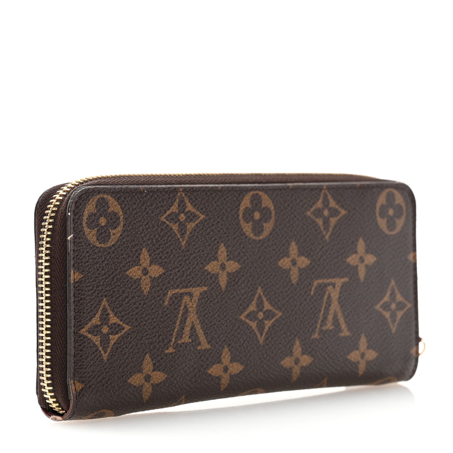 Monogram Clemence Wallet Fuchsia