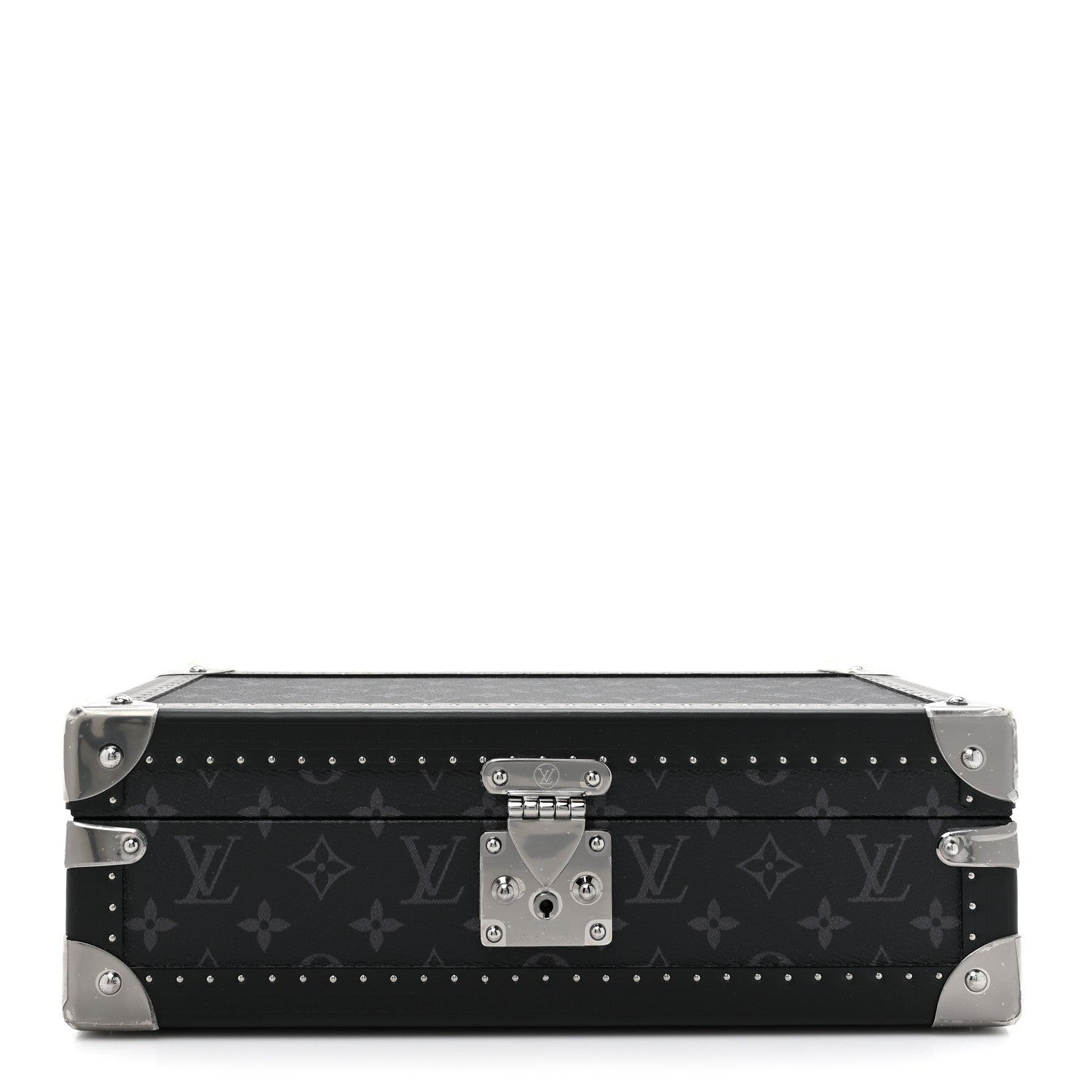 Louis Vuitton Monogram Eclipse Coffret 8 Watch Case Black 1 of 8