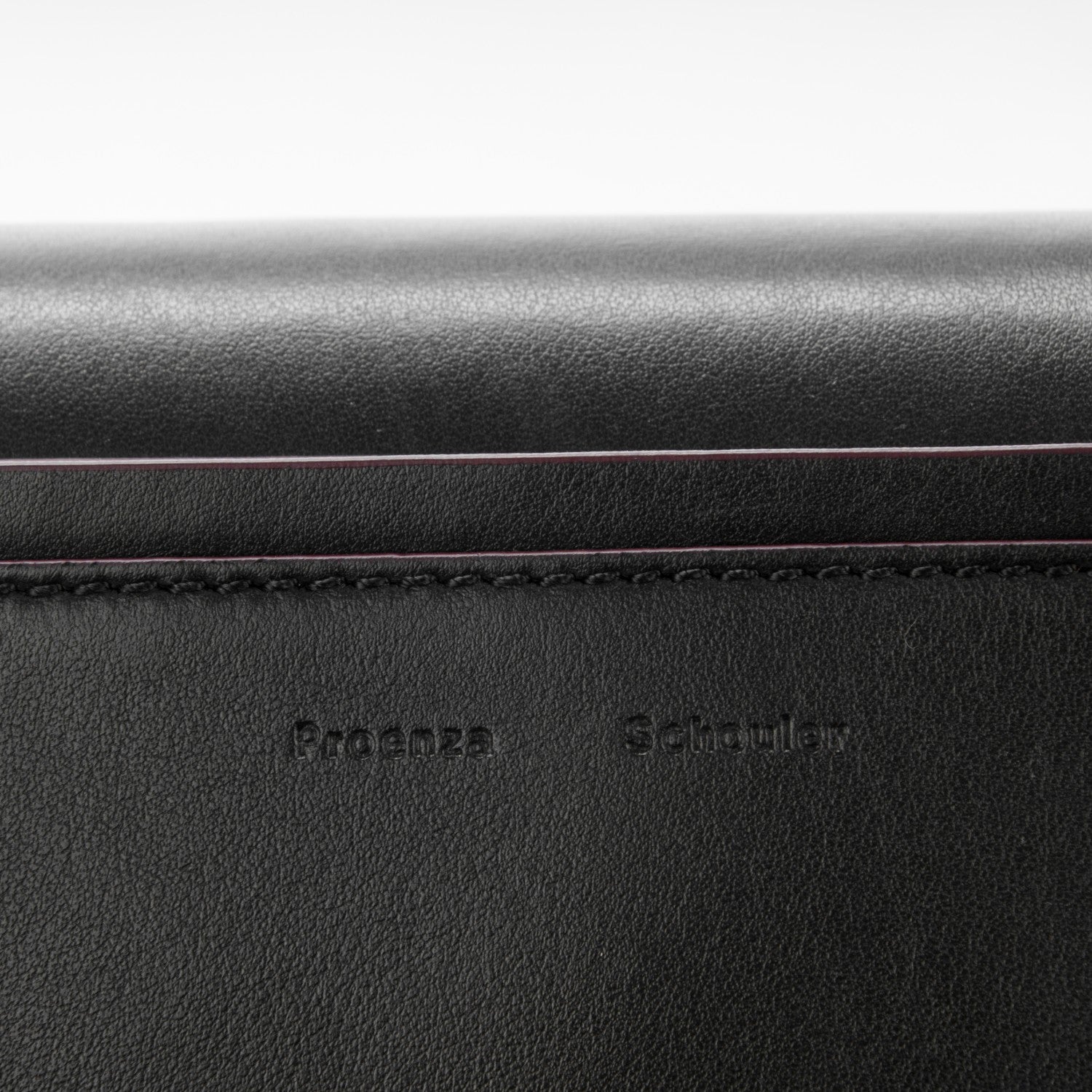 Proenza Schouler Calfskin Hava Shoulder Bag Black 6 of 7