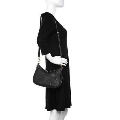 Louis Vuitton Empreinte Monogram Giant Bagatelle NM Black 2 of 10