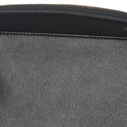 Chanel Lambskin Quilted Small Top Handle Vanity Case With Chain Black 5 of 11