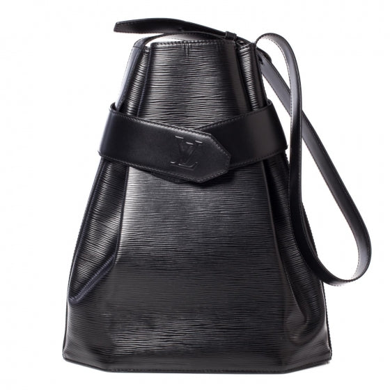 Louis Vuitton Epi Sac D'Epaule Black 1 of 10