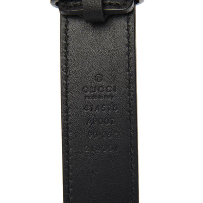 Gucci Calfskin Double G 30mm Belt 90 36 Black 5 of 6