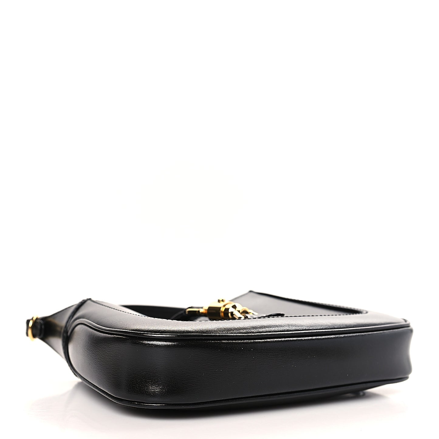 Boarded Dyana Lux Calfskin Mini Jackie 1961 Hobo Black