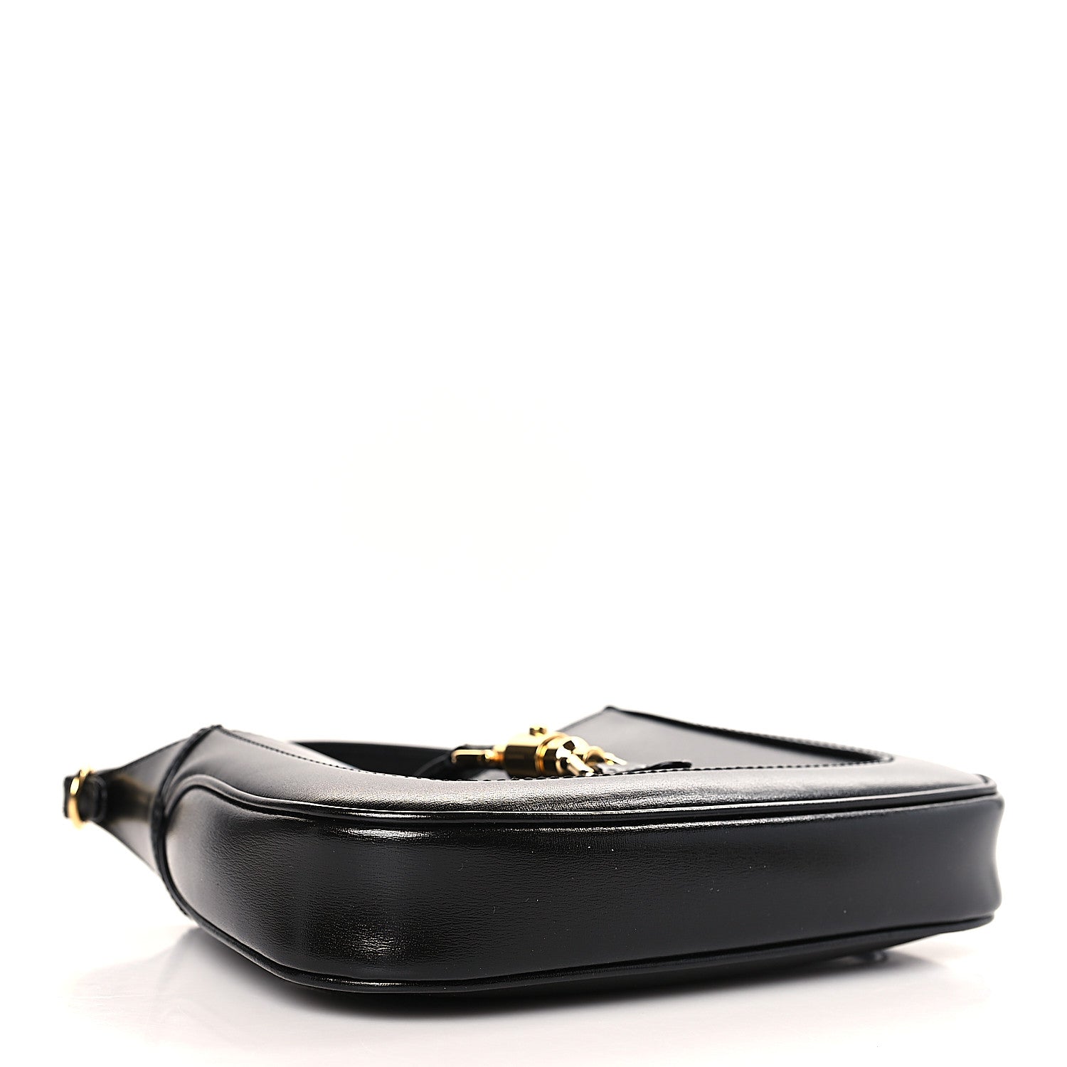 Gucci Boarded Dyana Lux Calfskin Mini Jackie 1961 Hobo Black 4 of 9