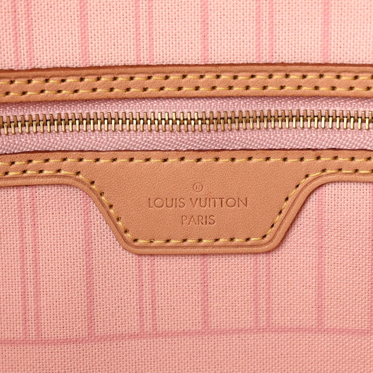 Damier Azur Neo Neverfull MM Rose Ballerine