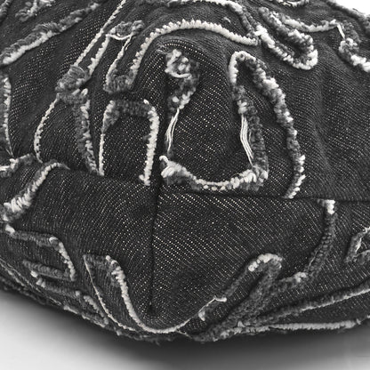 Chanel Denim Patchwork Quilted Chanel 22 Black 11 of 11