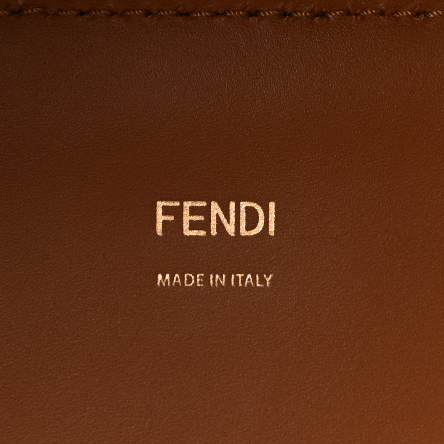 Fendi Vitello King Plexiglass Medium Fendi Sunshine Shopper Tote Cuoio 6 of 9