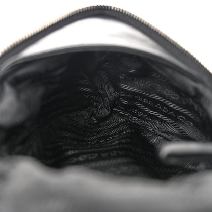Prada Nappa Padded Signaux Triangle Crossbody Black 5 of 10