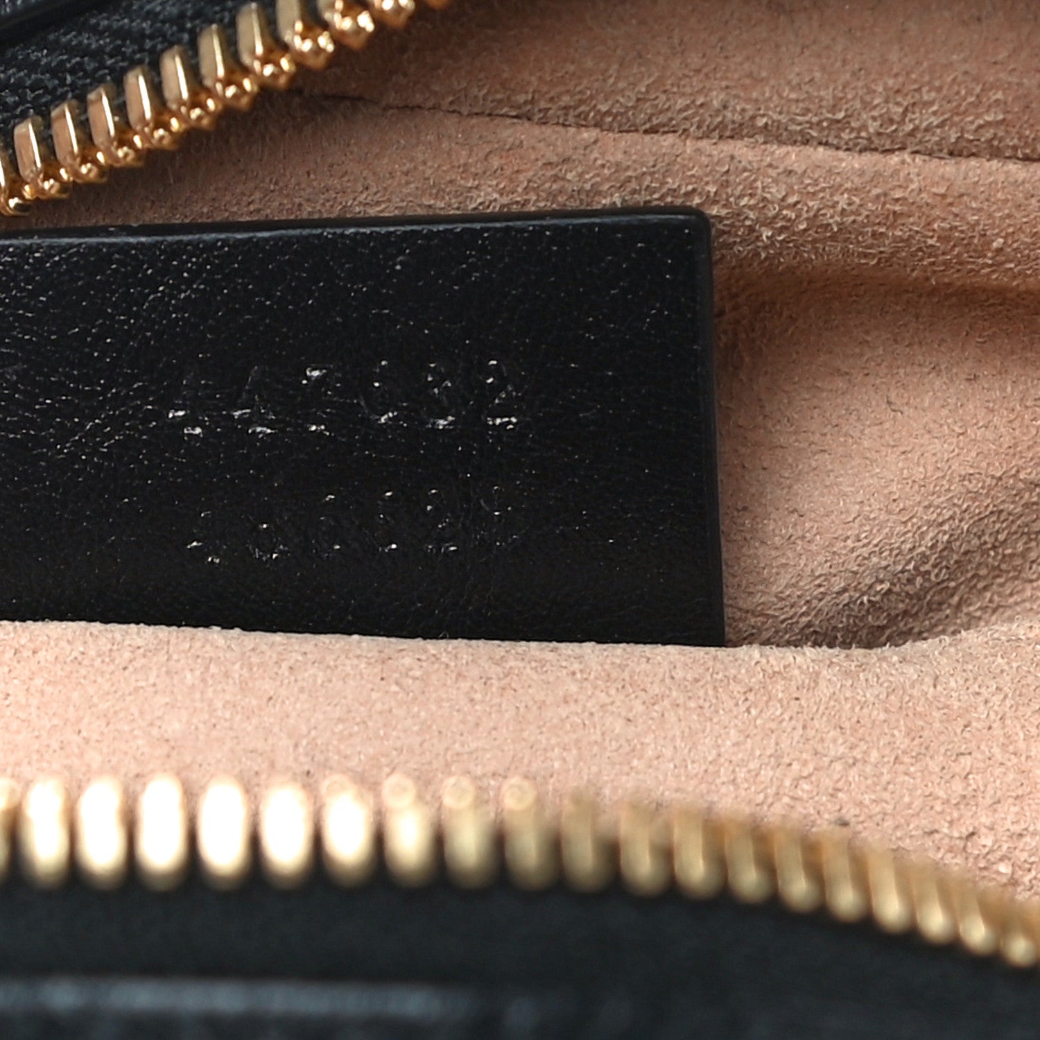 Gucci Monogram Matelasse Diagonal Small GG Marmont Chain Shoulder Bag Beige Black 7 of 16