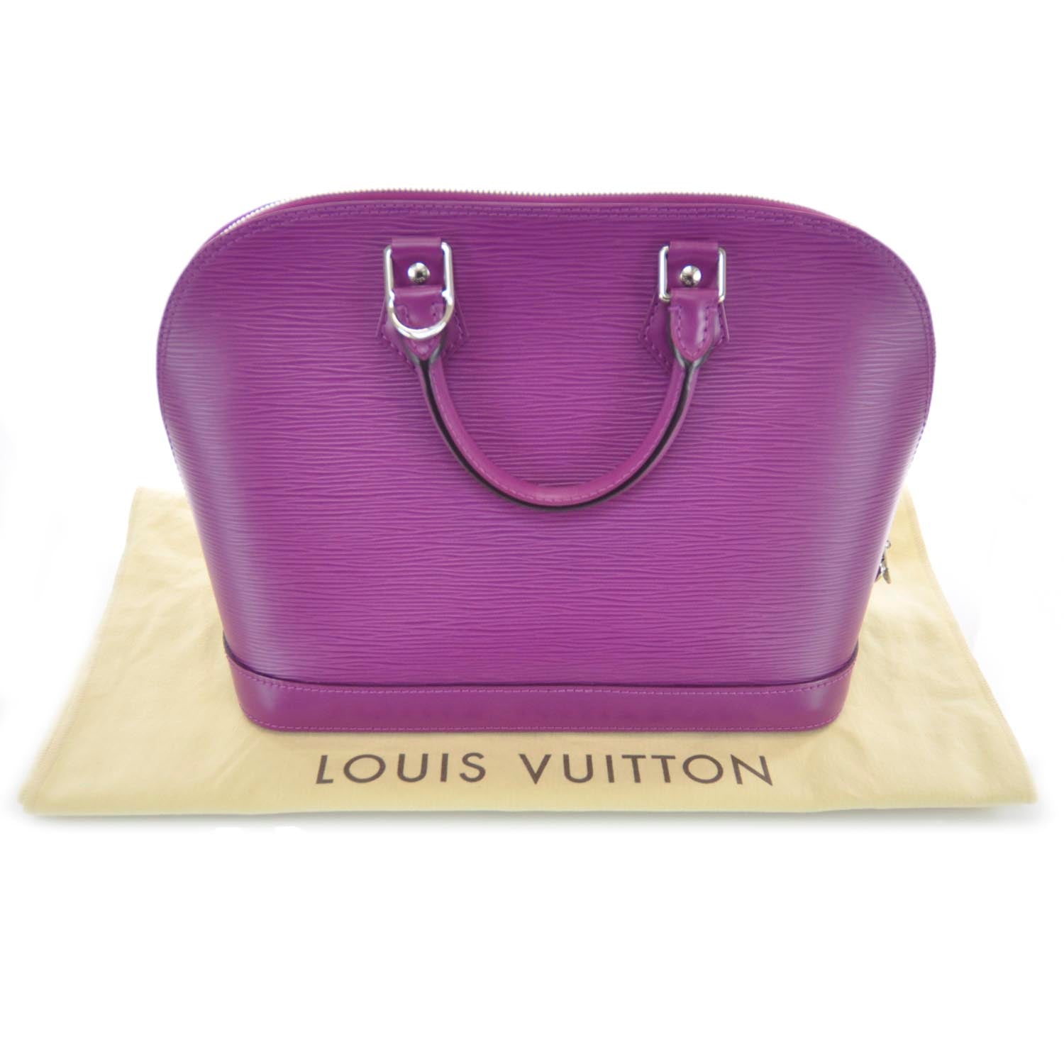 Louis Vuitton Epi Alma Orchid 3 of 11
