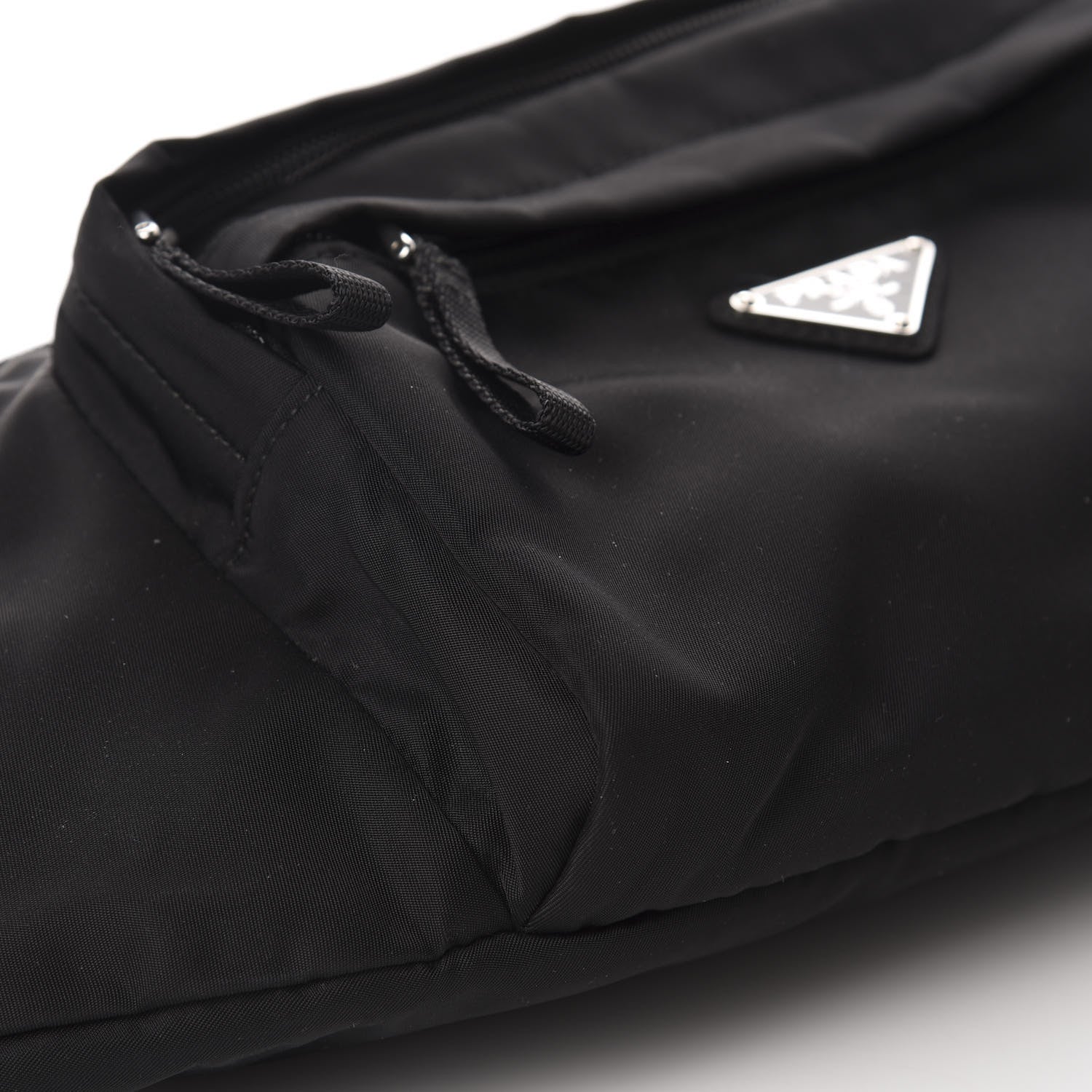Prada Tessuto Nylon Belt Bag Black 6 of 11