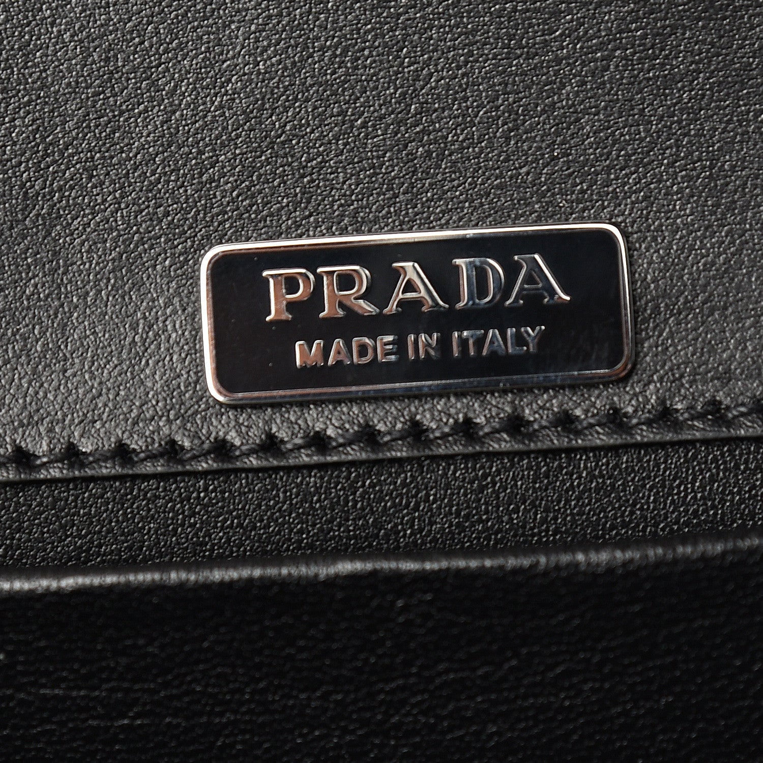 Prada Denim Small Cahier Bag Blue 5 of 9