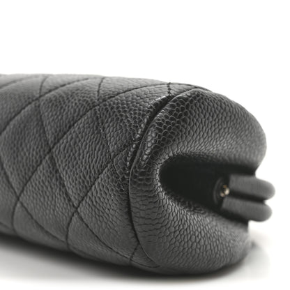 Chanel Caviar Quilted Timeless Clutch Black 10 of 10