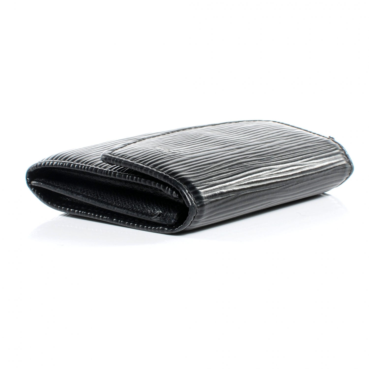 Louis Vuitton Epi Coin Purse Wallet Black 5 of 8