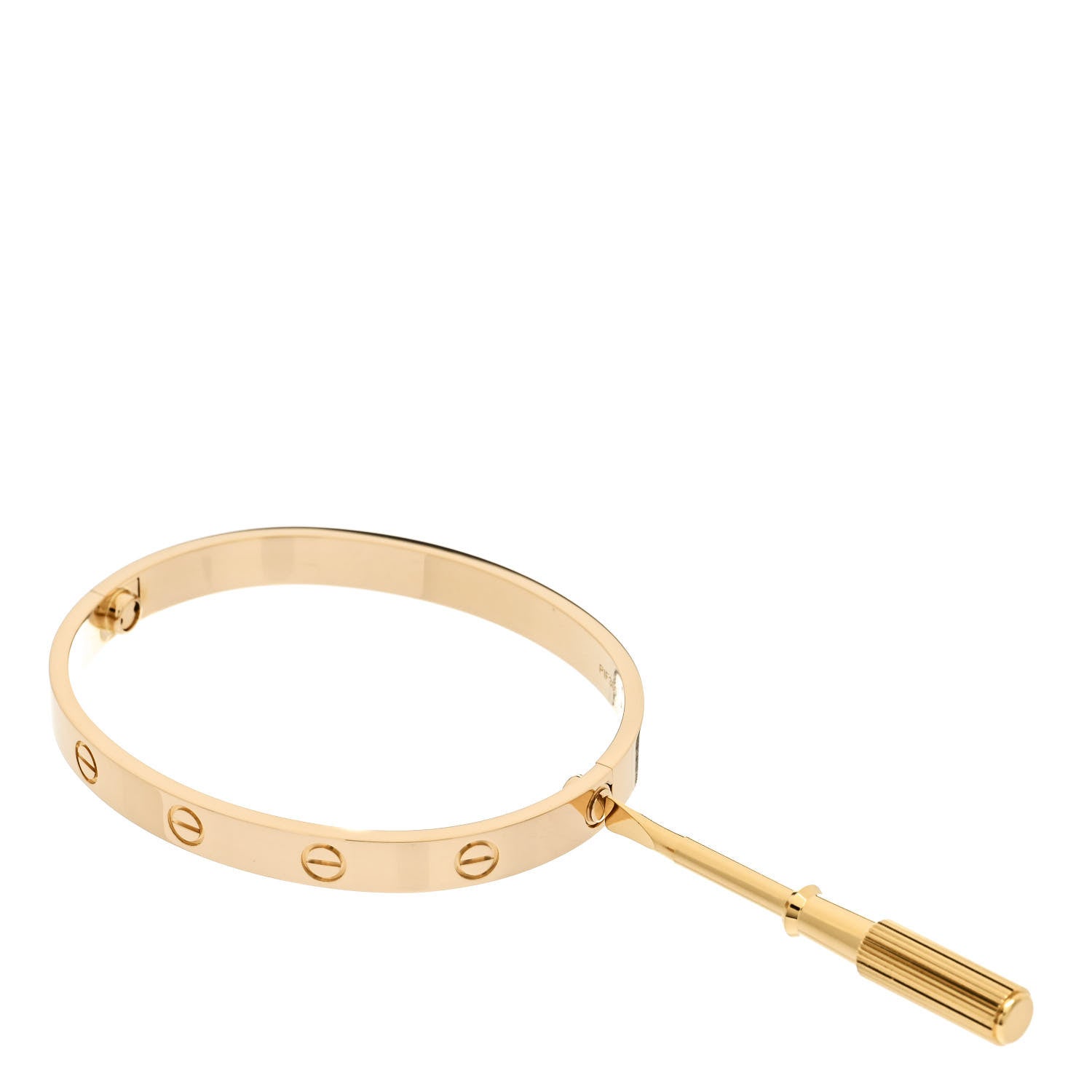 Cartier 18K Yellow Gold LOVE Bracelet 17 3 of 6