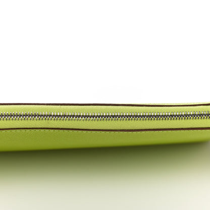 Hermes Epsom Silk'In Wallet Kiwi Lichen 14 of 16