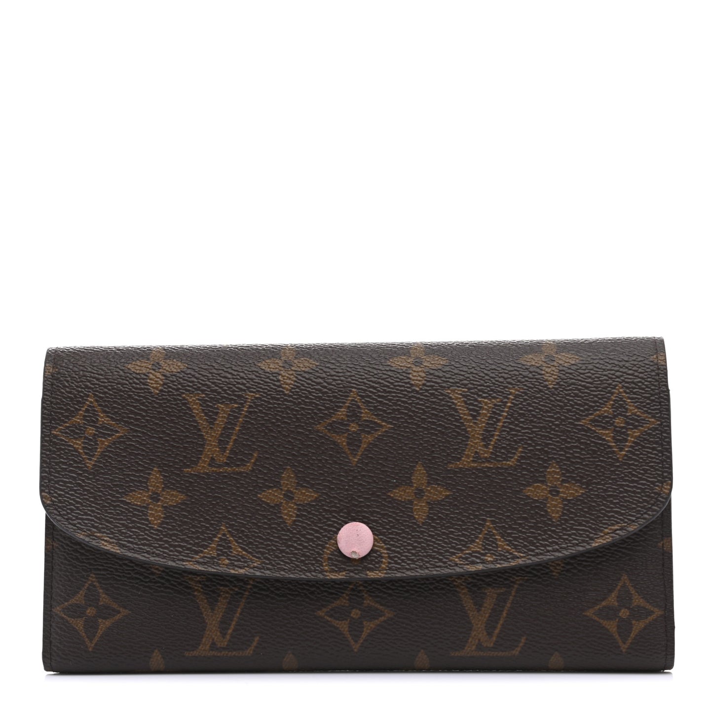 Monogram Emilie Wallet Rose Ballerine
