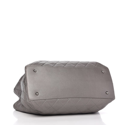Chanel Metallic Caviar Large Be Caviar Tote Silver 4 of 10