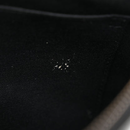 Saint Laurent Calfskin Matelasse Chevron Monogram A5 Wristlet Black 8 of 13