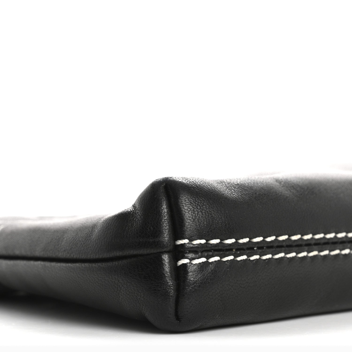 Chanel Lambskin Lax Pochette Black 9 of 12