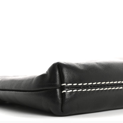 Chanel Lambskin Lax Pochette Black 9 of 12