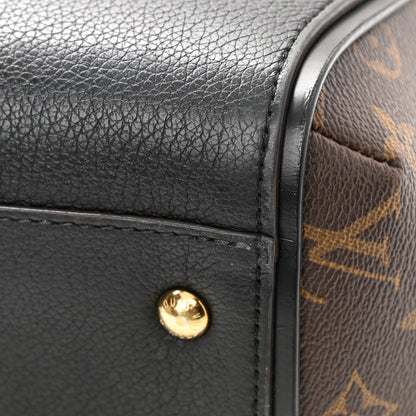 Louis Vuitton Calfskin Monogram Kimono Tote Black 22 of 23