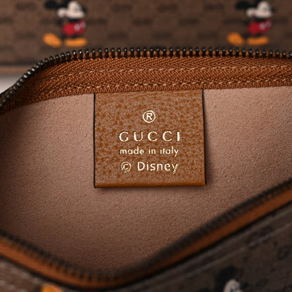 Gucci X DISNEY Mini Vintage GG Supreme Monogram Mickey Mouse Large Shopping Tote Beige Vintage Sun Oil 10 of 14