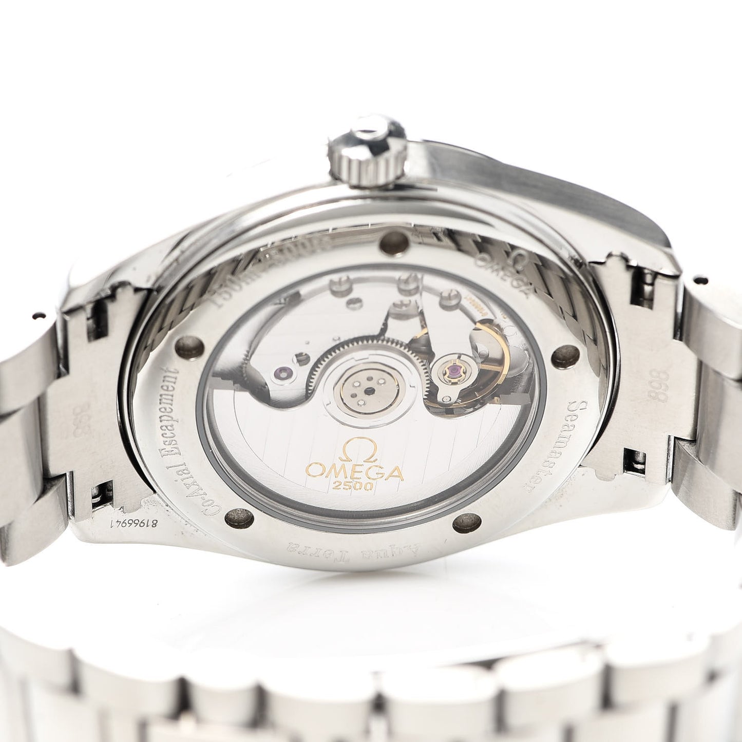 Stainless Steel 39mm Seamaster Aqua Terra Master Co-Axial Automatic Watch 2503.30.00