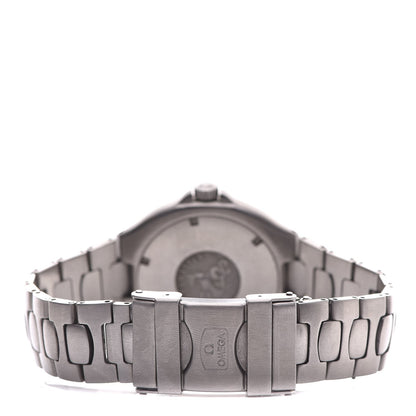 Omega Stainless Steel 36mm Seamaster Quartz Watch Black 396.1052 4 of 7