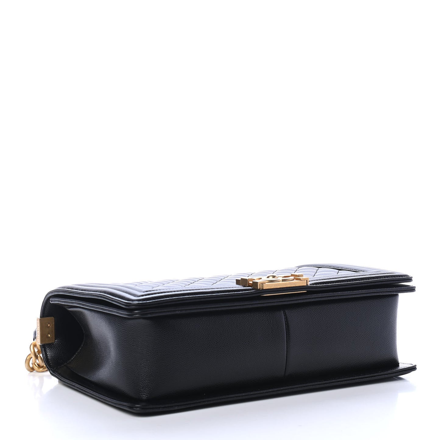 Caviar Quilted New Medium Boy Flap Black