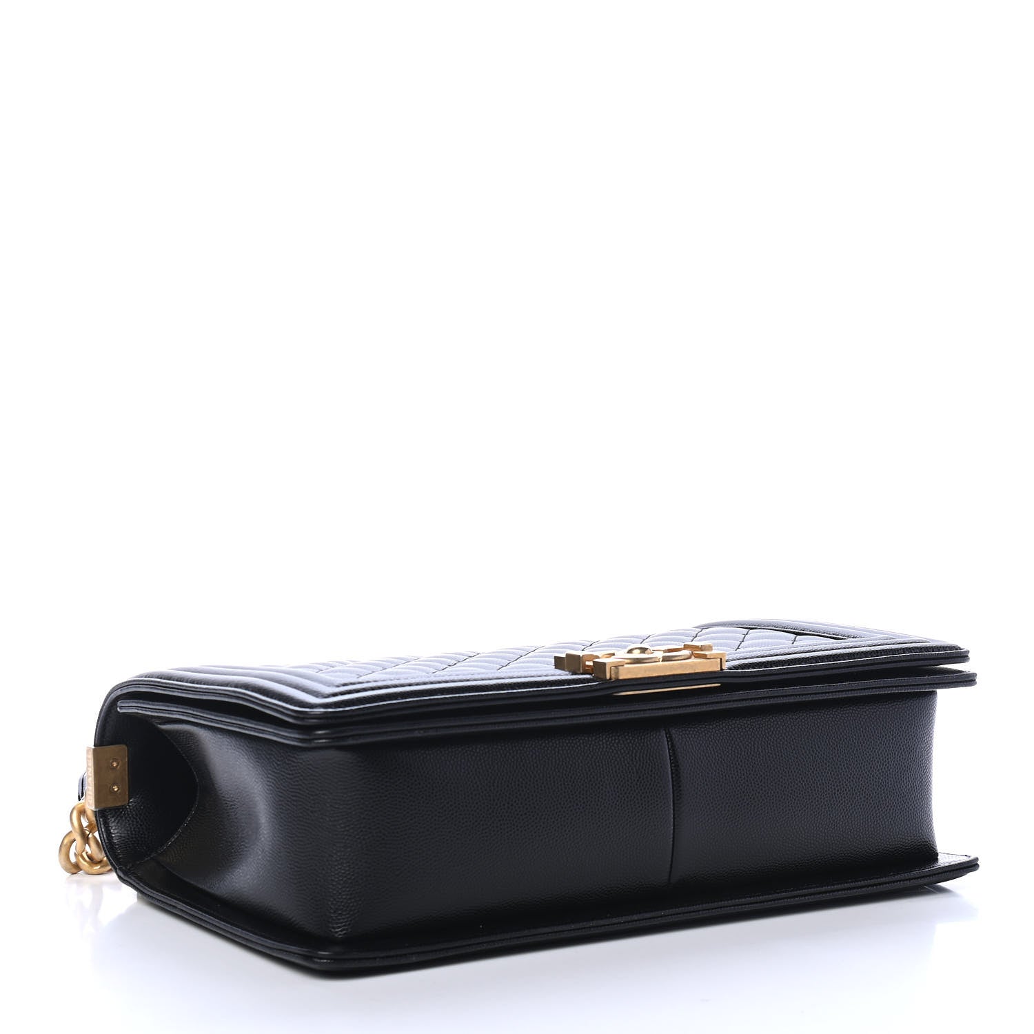 Chanel Caviar Quilted New Medium Boy Flap Black 3 of 4