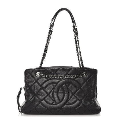 Chanel Caviar CC Timeless Tote Black 1 of 12