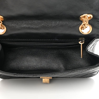 Chanel Aged Calfskin Quilted 2.55 Reissue Mini Flap Black 5 of 10