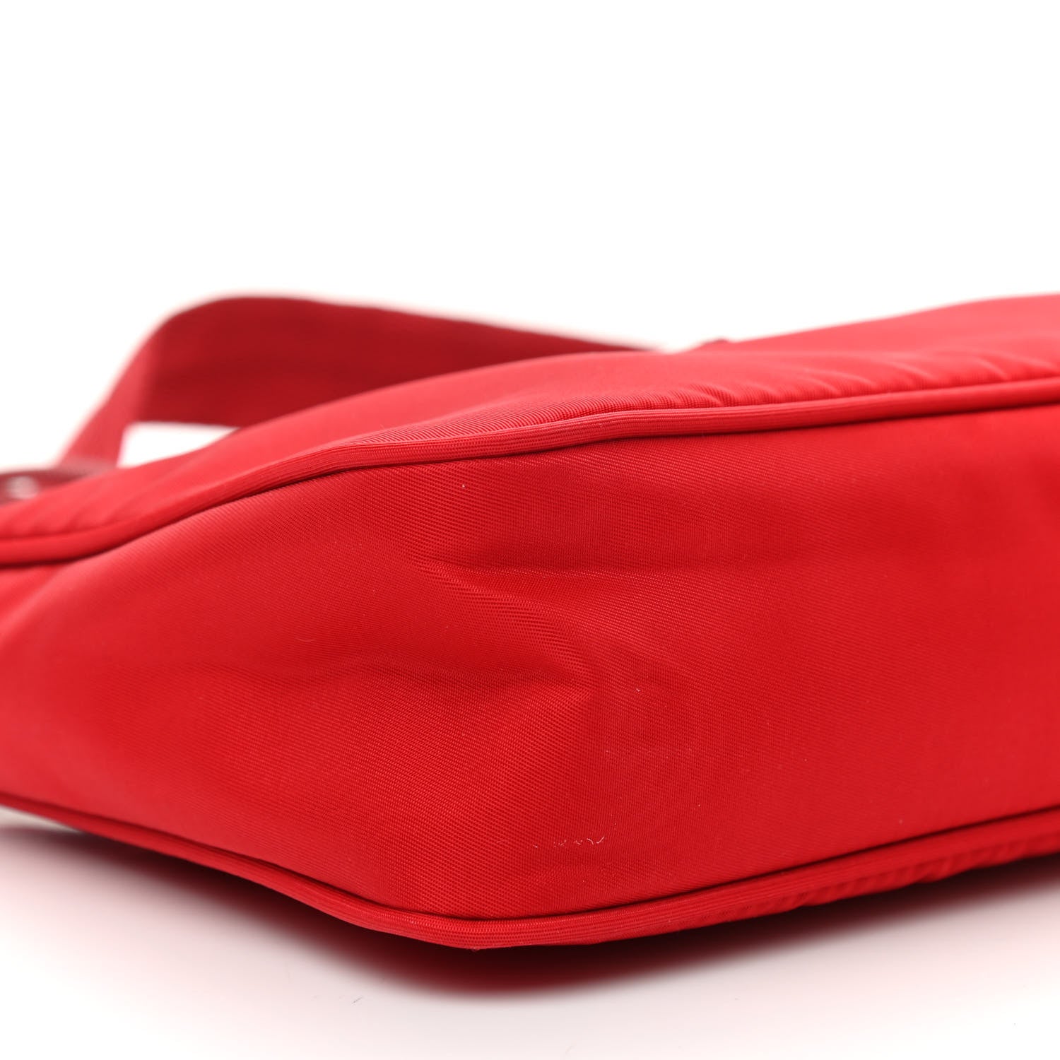 Prada Tessuto Nylon Mini Re-Edition 2000 Bag Rosso 9 of 10