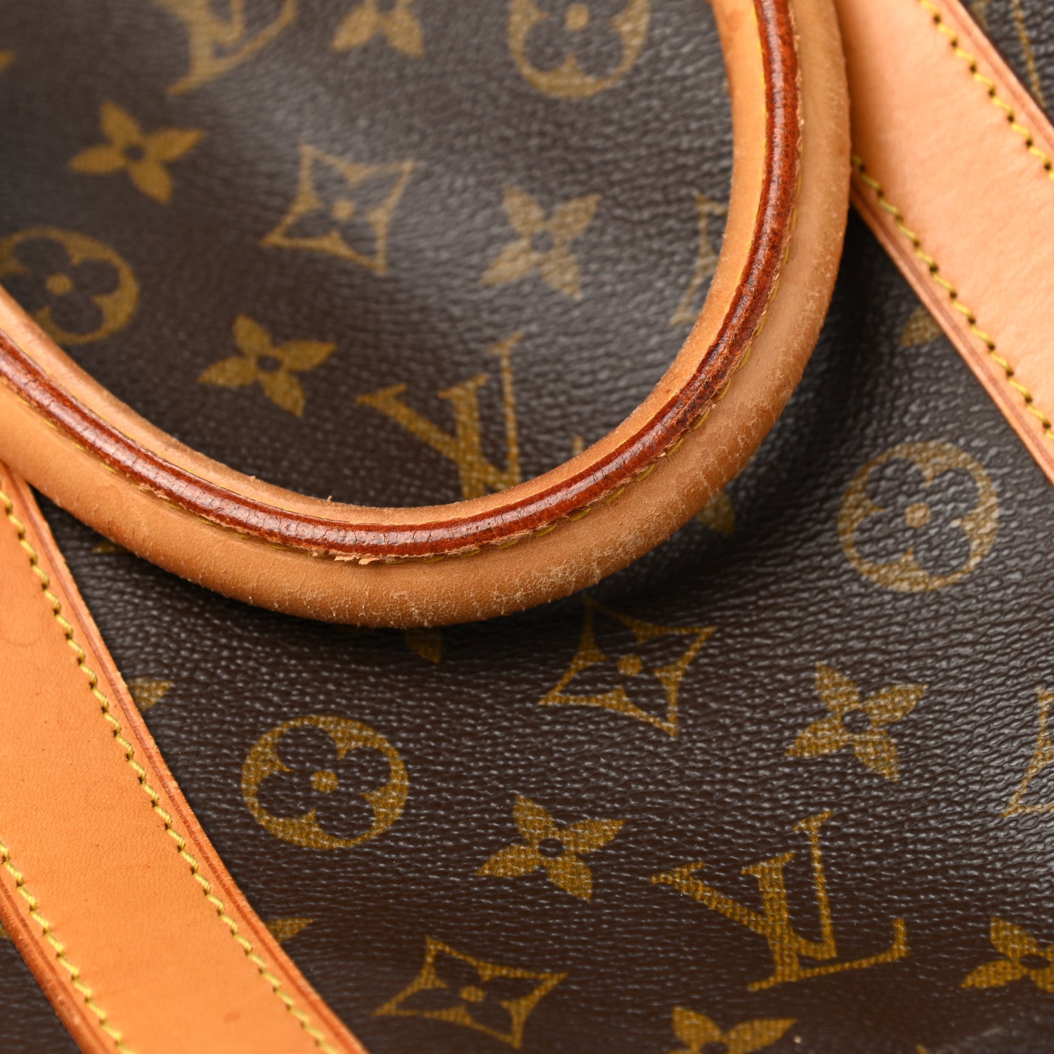 Louis Vuitton Monogram Keepall Bandouliere 55 13 of 18