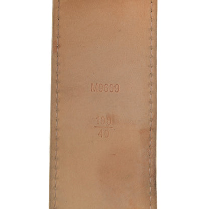 Louis Vuitton Damier Azur LV Initiales Belt 100 40 4 of 7