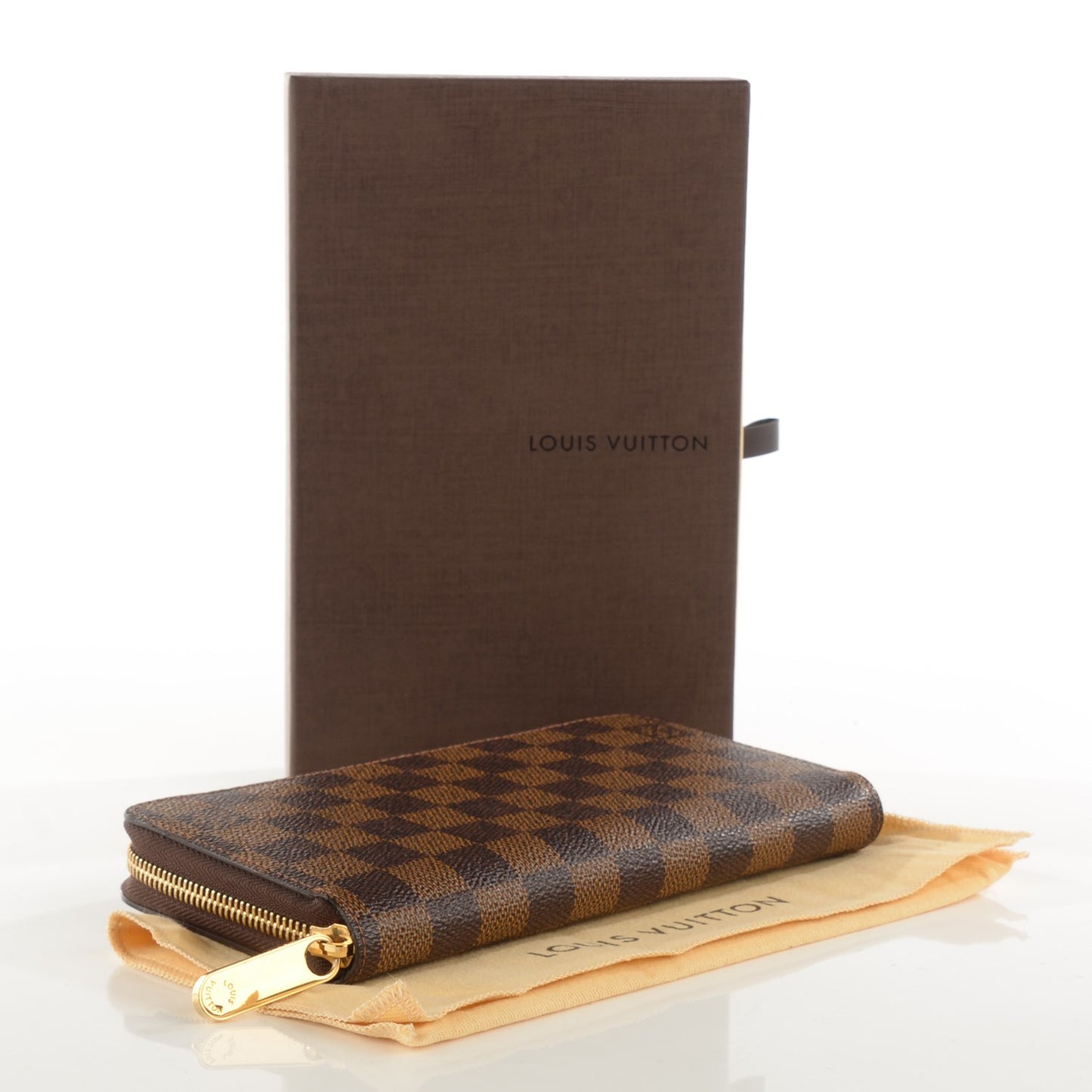 Damier Ebene Zippy Wallet