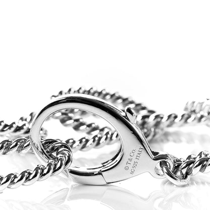 Tiffany Sterling Silver Twist Link Bracelet 5 of 6